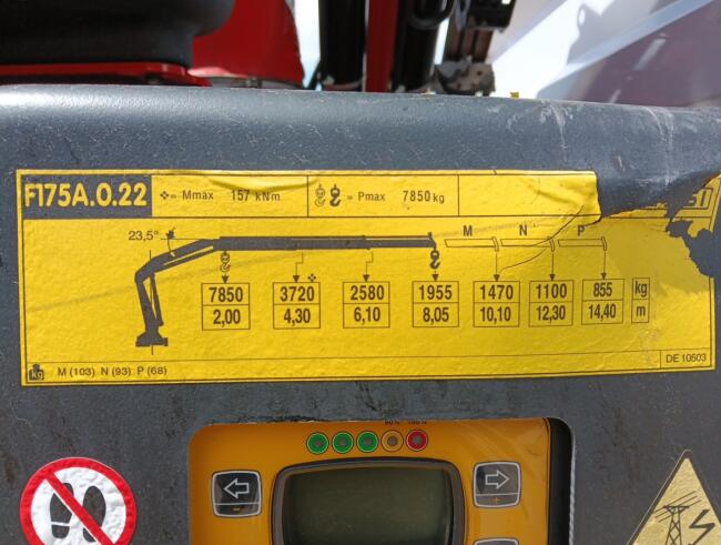 Mercedes-Benz Arocs 1830 Fassi 17TM Kraan, Crane, Kran - Afstandsbediening TT 4844