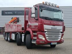 DAF CF 510 FAD 8x4 - Palfinger 16TM Kraan, Nieuwe motor!! -Retarder -Hubreduction -Airco TT 4881