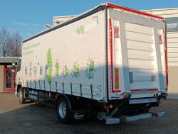 DAF FA CF 260 DHollandia Laadklep, Loadlift 2.000 kg, Schuifkap, Smart tacho TT 4885